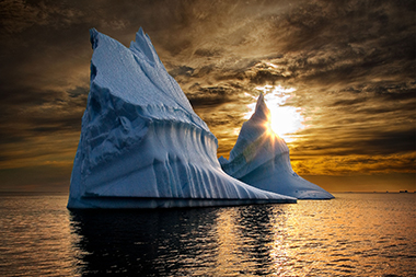 icebergs